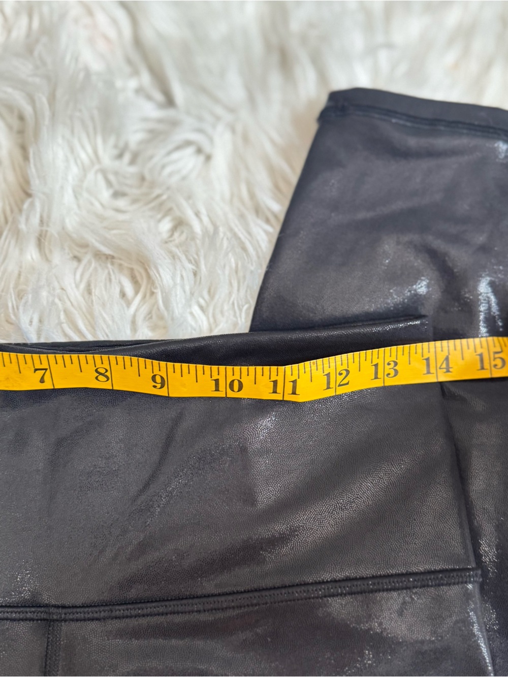 Athleta elation shine tights size medium-black leggings - Picture 7 of 8